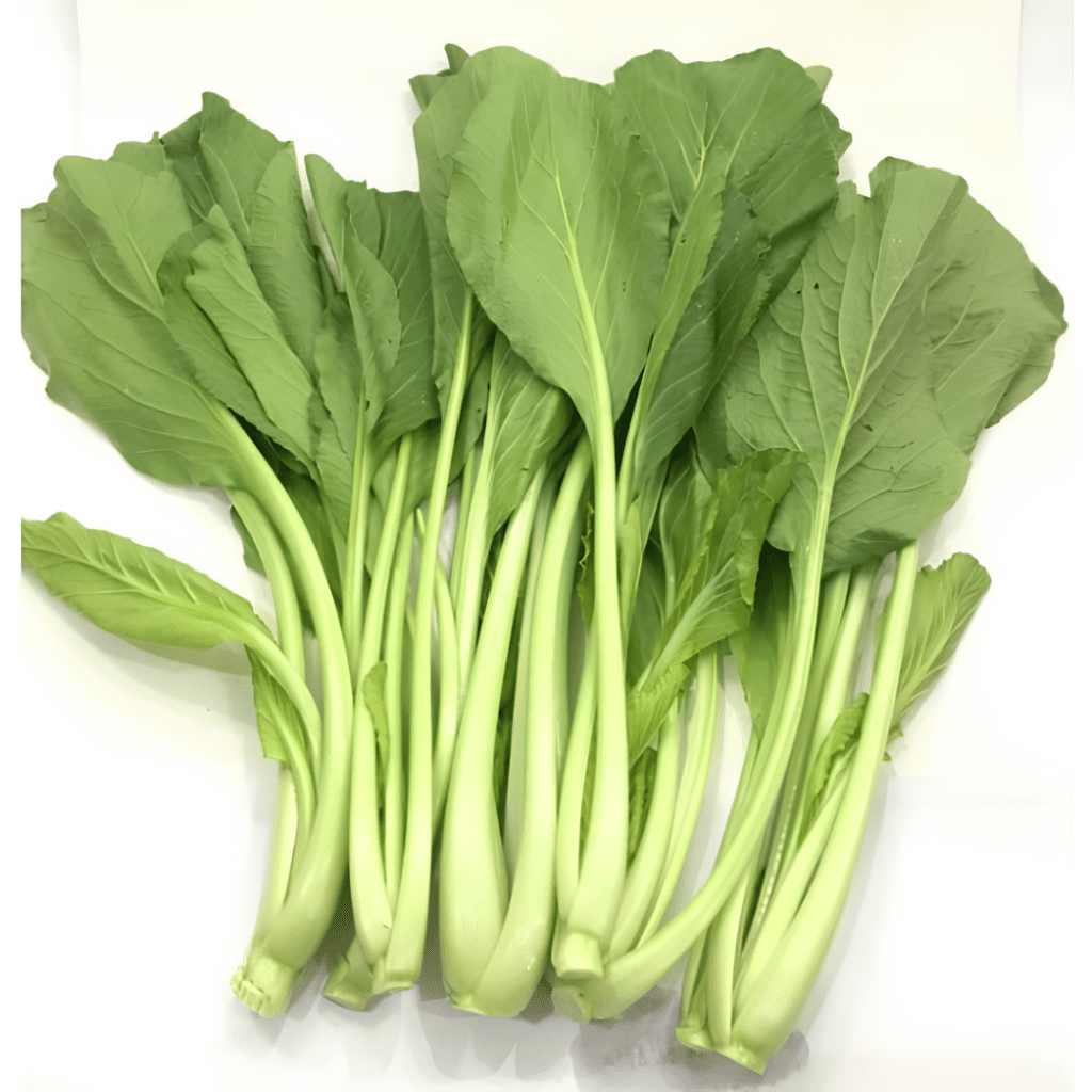 cây giống cải ngọt xanh tươi